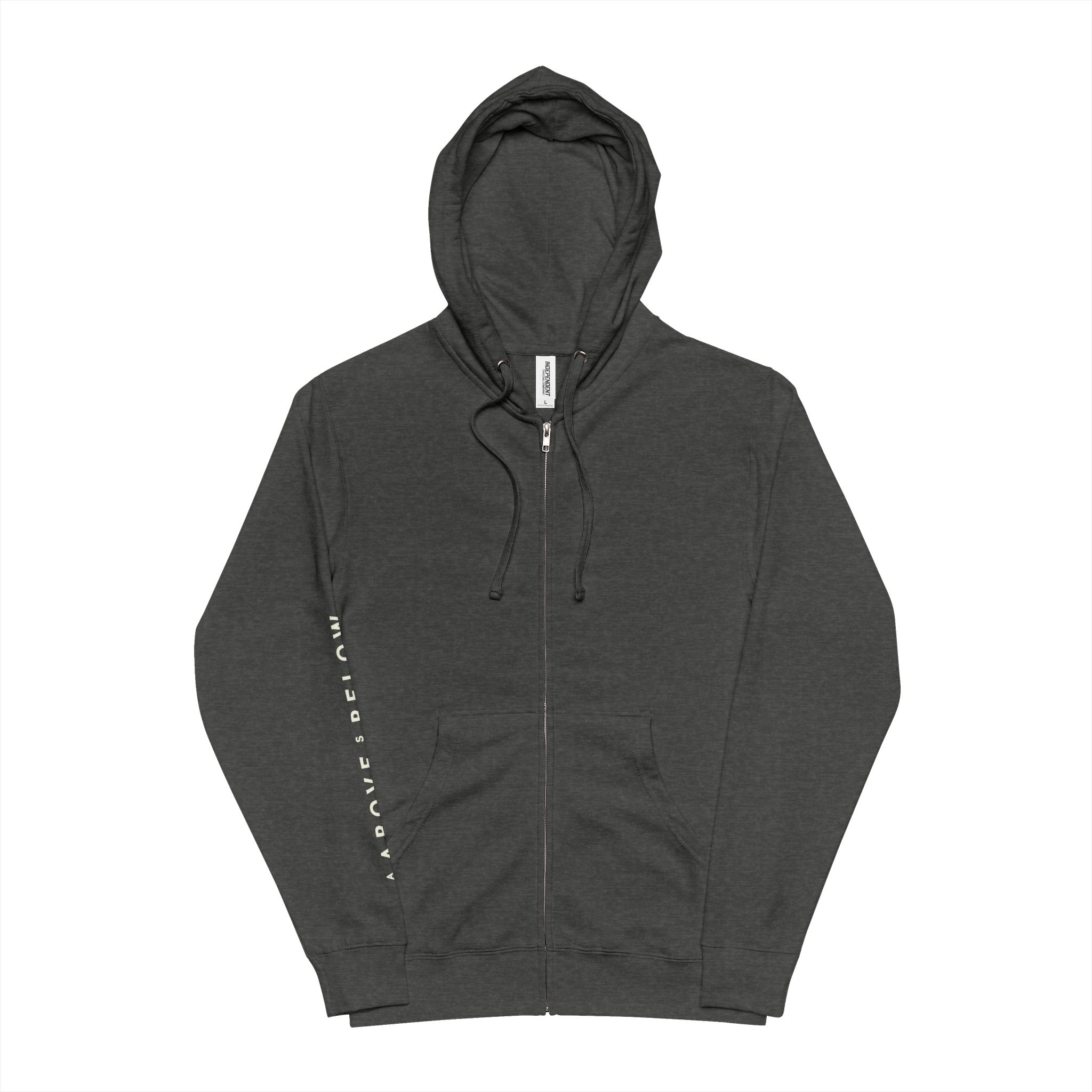 Unisex Zip-Up Hoodie – AASB Glyph