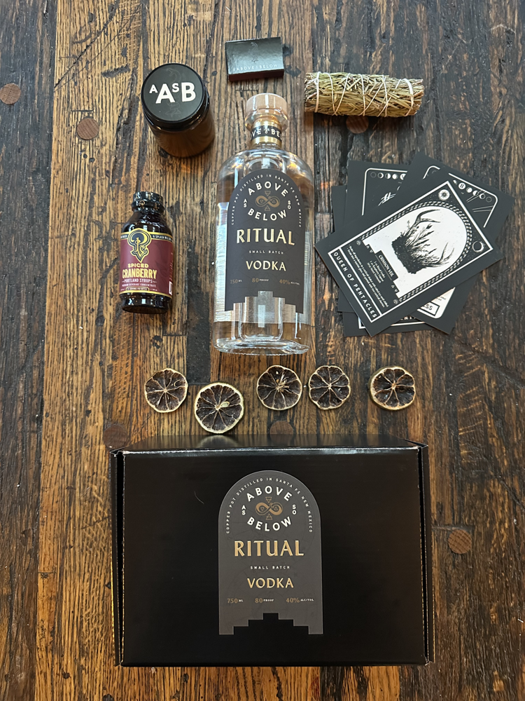 Limited Edition Ritual Small Batch Vodka - Cocktail Box