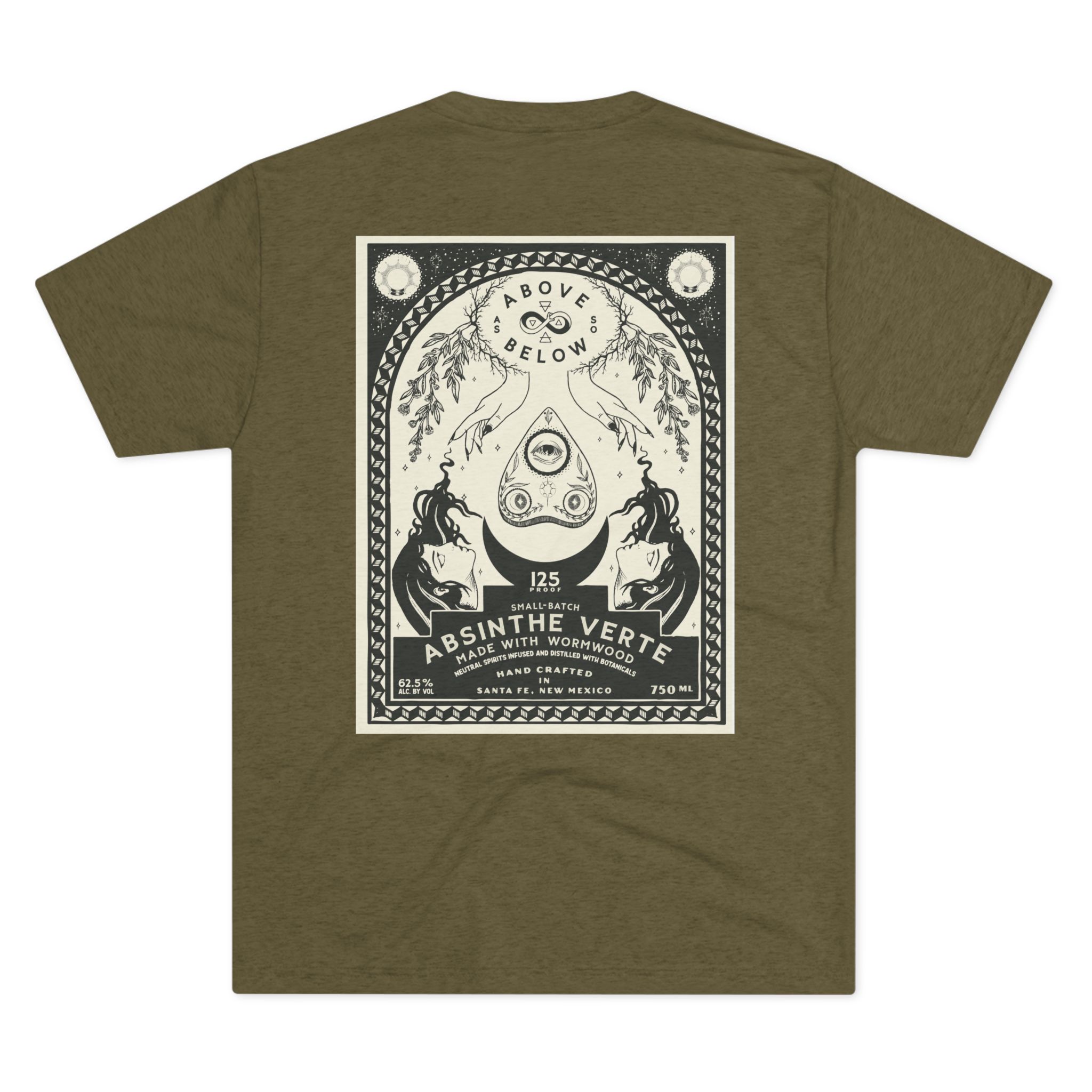 AASB Absinthe Graphic Tee, Unisex Crew Shirt