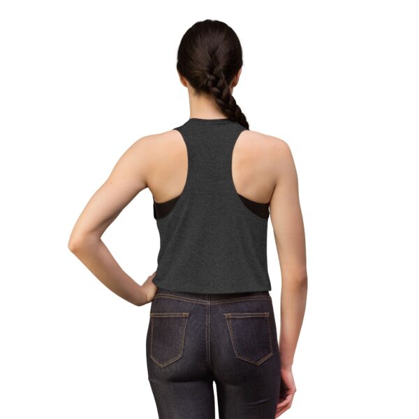 Vintage Metal Logo 'As Above So Below' Women's Crop Top